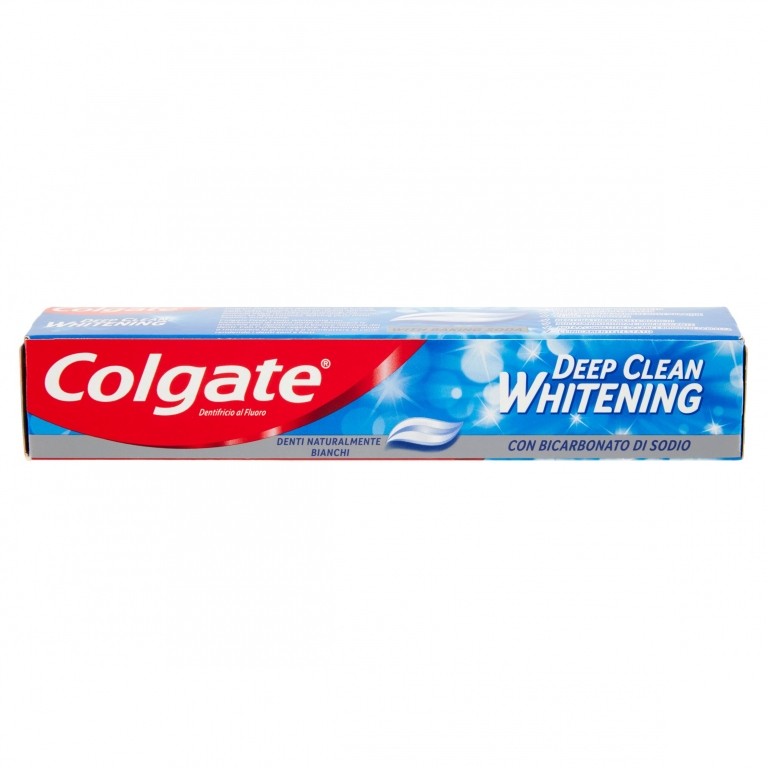 COLGATE DENTIFRICIO DEEP CLEAN WHITENING, PER DENTI NATURALMENTE BIANCHI, 75 ML