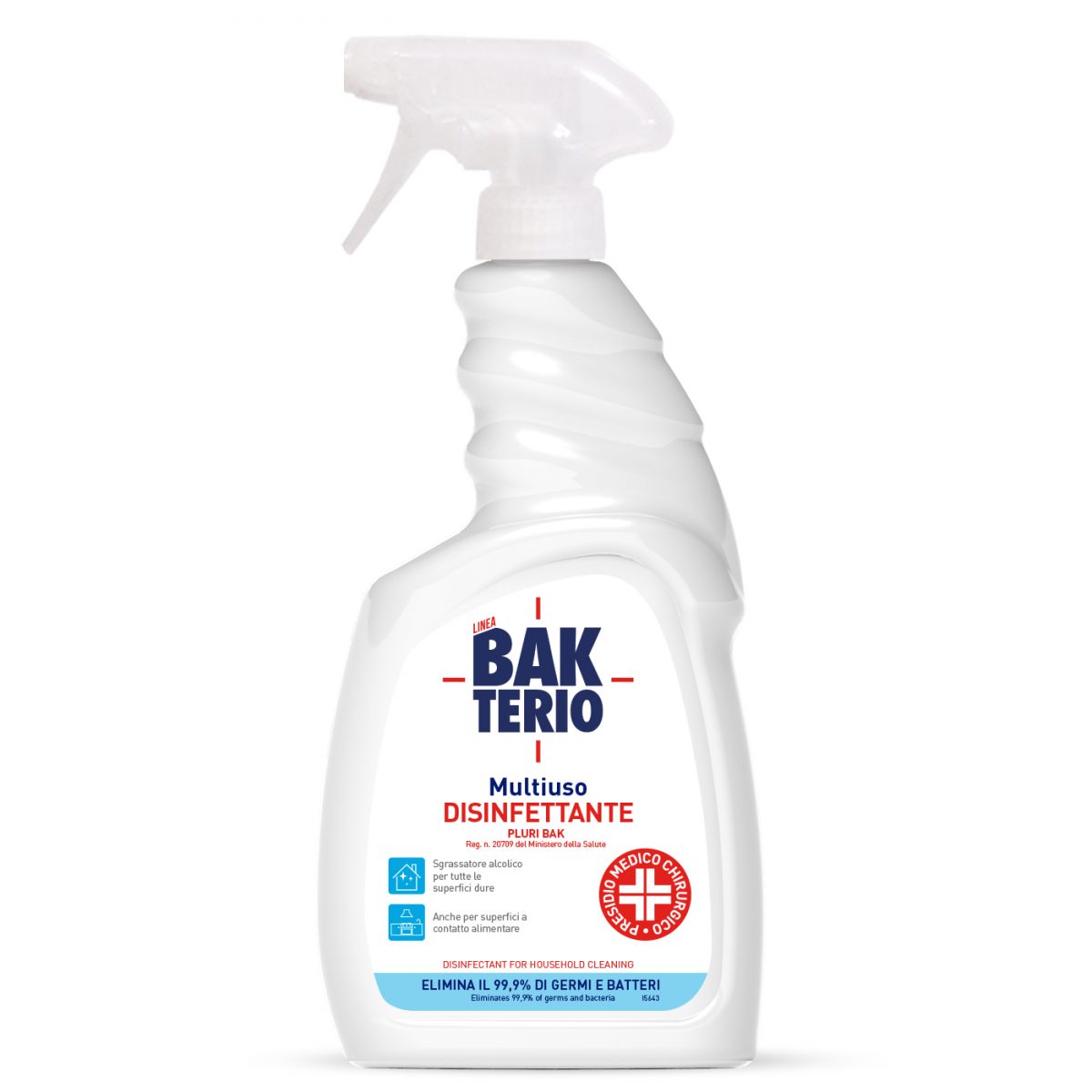 DUALPOWER HACCP BAKTERIO DISINFETTANTE ML.750