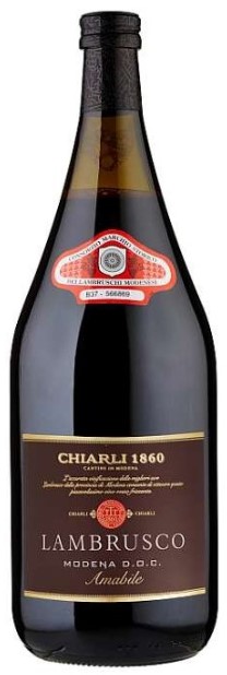CHIARLI 1860 LAMBRUSCO MODENA D.O.C. AMABILE 1,5 L