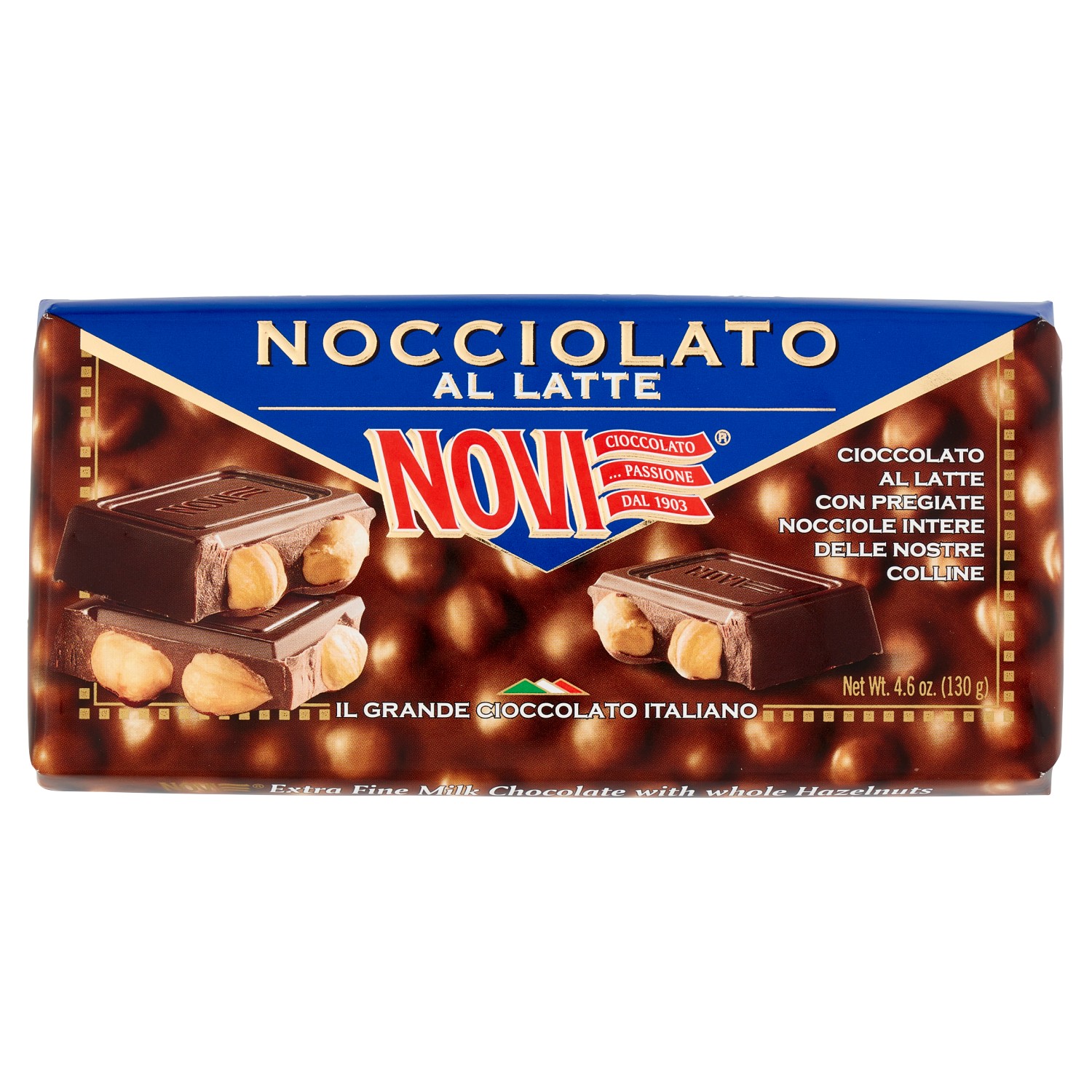 NOVI NOCCIOLATO AL LATTE 130 G
