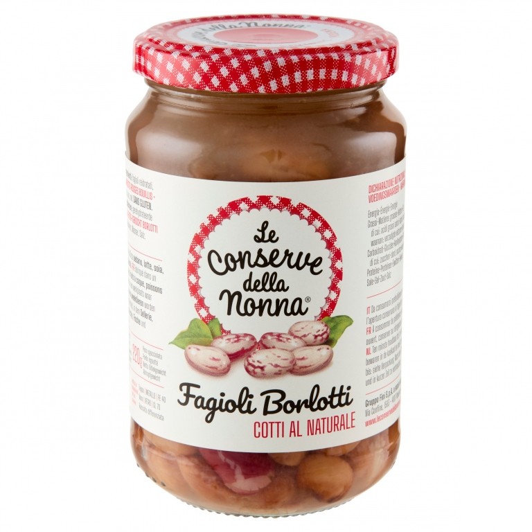 LE CONSERVE DELLA NONNA FAGIOLI BORLOTTI 360 G