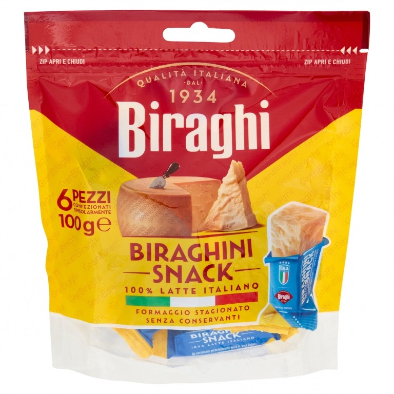 BIRAGHI BIRAGHINI SNACK 6 X 16,67 G