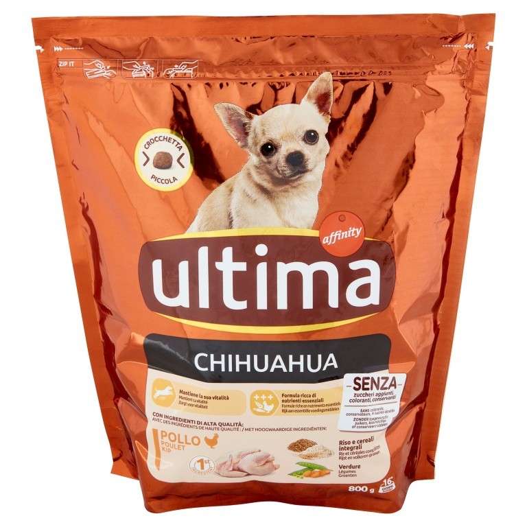 ULTIMA DOG CHIHUAHUA POLLO 800 G