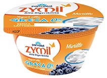 ZYMIL ALTA DIGERIBILITA YOGURT ALLA GRECA 0% DI GRASSI SENZA LATTOSIO MIRTILLI 150 G
