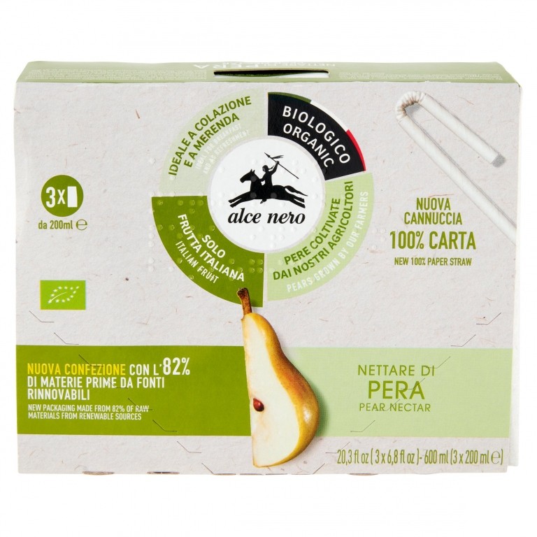 ALCE NERO NETTARE DI PERA 3 X 200 ML