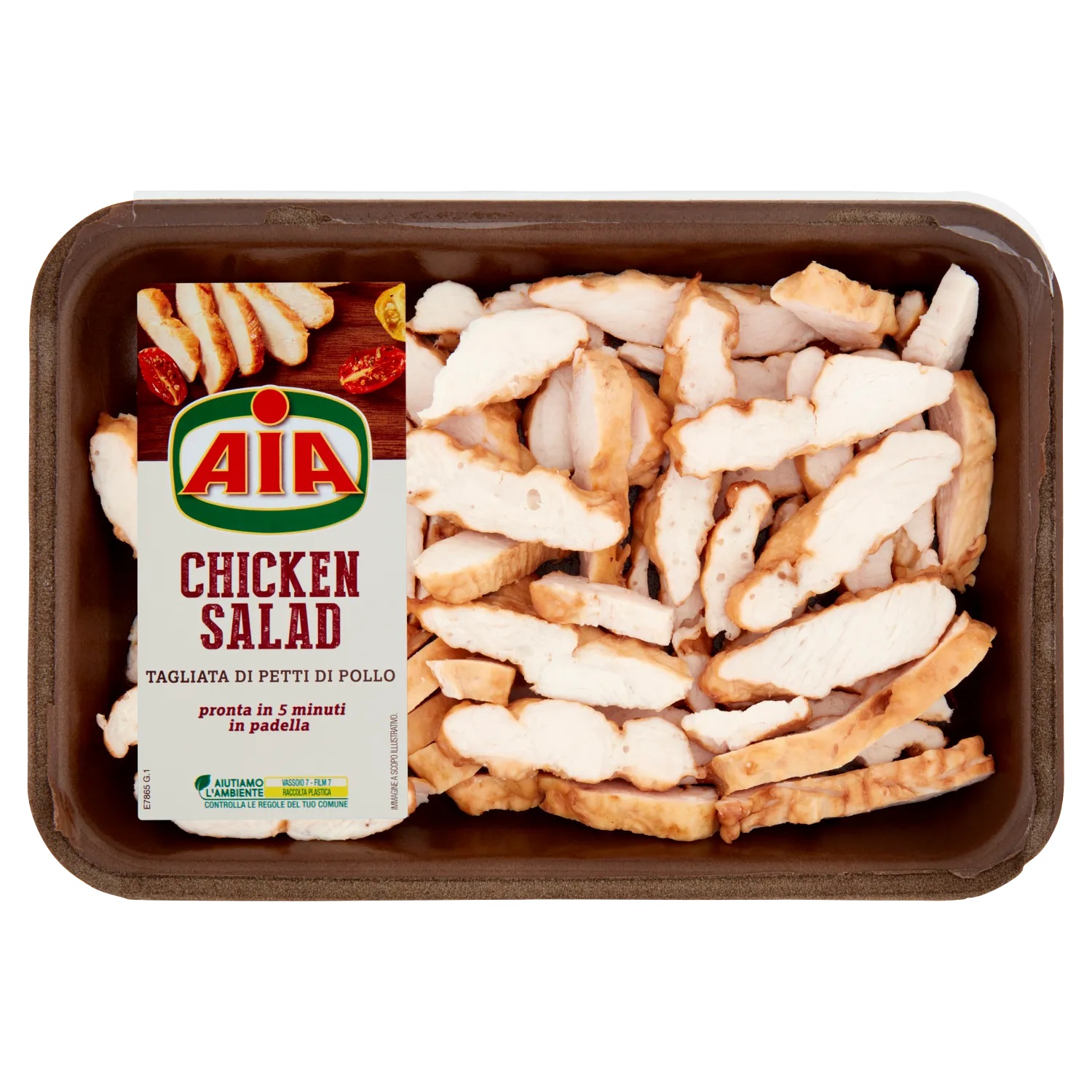 AIA CHICKEN SALAD TAGLIATA DI PETTI DI POLLO 0,350 KG