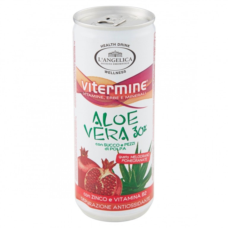 L'ANGELICA WELLNESS HEALTH DRINK ALOE VERA 30% GUSTO MELOGRANO 240 ML