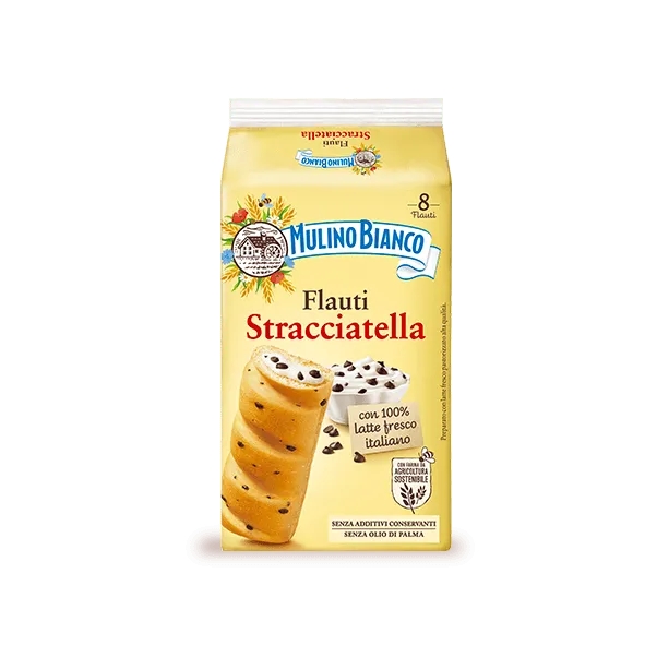 MULINO BIANCO FLAUTI STRACCIATELLA 280 G