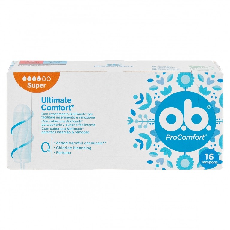 O.B. ASSORBENTI INTERNI SUPER X16