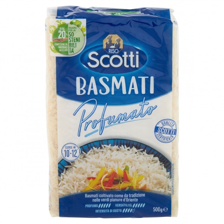 RISO SCOTTI SAPORI&EMOZIONI BASMATI PROFUMATO 500 G