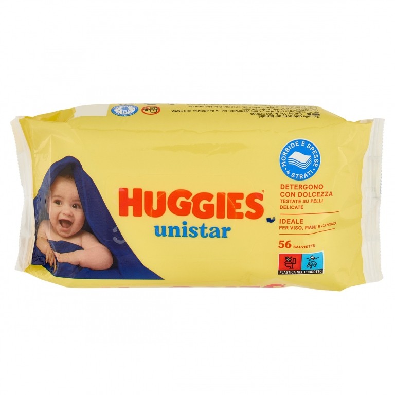 HUGGIES UNISTAR SALVIETTINE 56 PZ