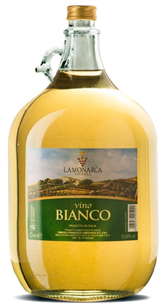 VINO LAMONARCA B.CO LT.5 DAMA