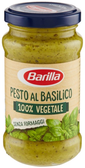 BARILLA RAGU PESTO AL BASILICO 100% VEGETALE 195 G