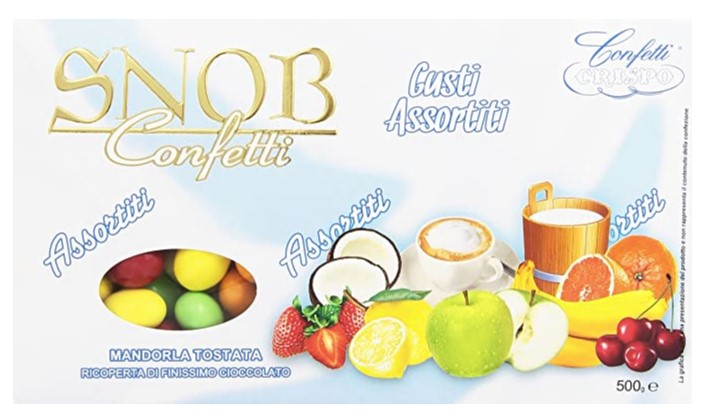 CONFETTI CRISPO SNOB GUSTI E COLORI ASS. GR.150