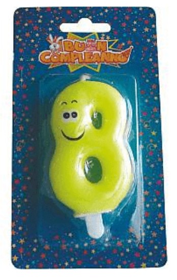 CANDELA SMILE FLUORESCENTE N.8