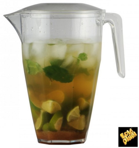 CARAFFA SUMMER+COPERCHIO TRASPARENTE LT.2,25