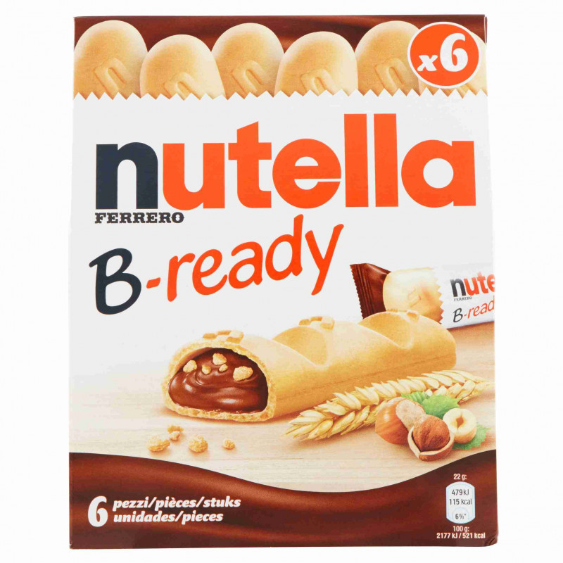 FERRERO NUTELLA BREADY T6                         