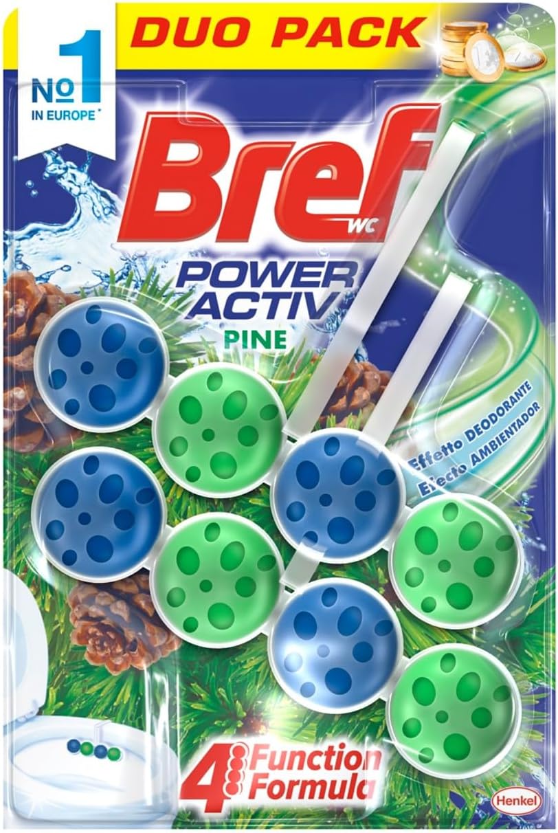 BREF WC POWER ACTIV OCEANO DUOPACK 50 GR. X 2