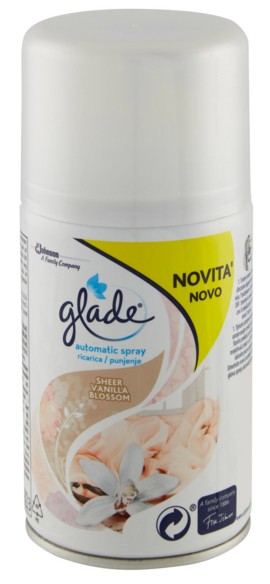 GLADE AUTOMATIC SPRAY RICARICA ROMANTIC VANILLA BLOSSOM 269 ML