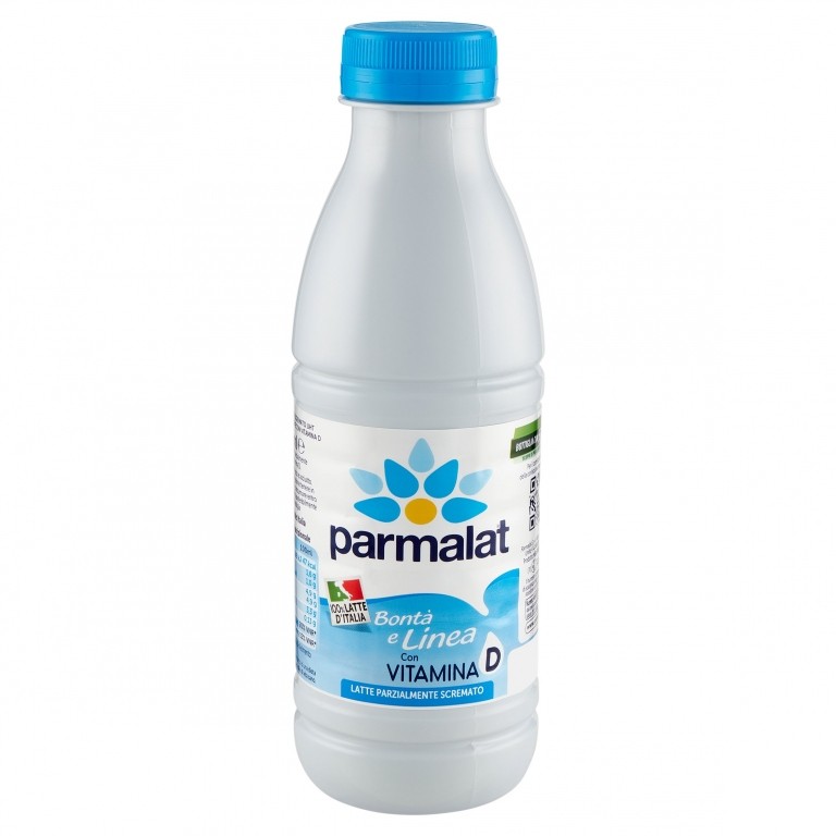 PARMALAT BONTA E LINEA LATTE PARZIALMENTE SCREMATO 500 ML