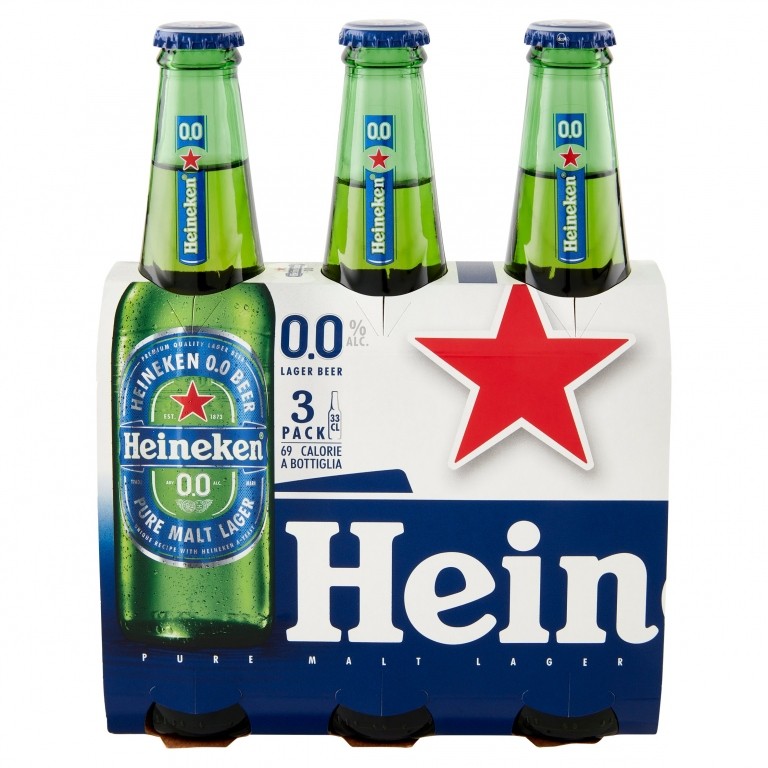BIRRA HEINEKEN 0,0% CL.33X3