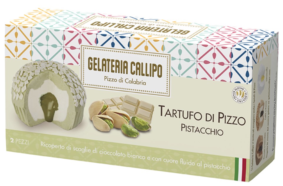 GELAT.CALLIPO TARTUFO PISTACCHIO G.110X2