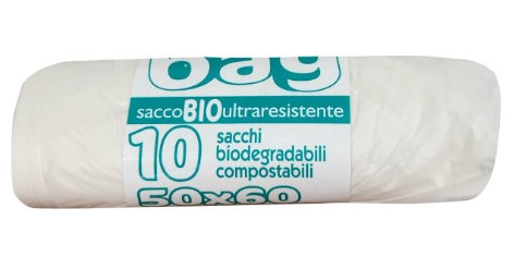 SACC.NETT.BIOCOMPOSTABILI GIPACK 50X60 30LT.10PZ