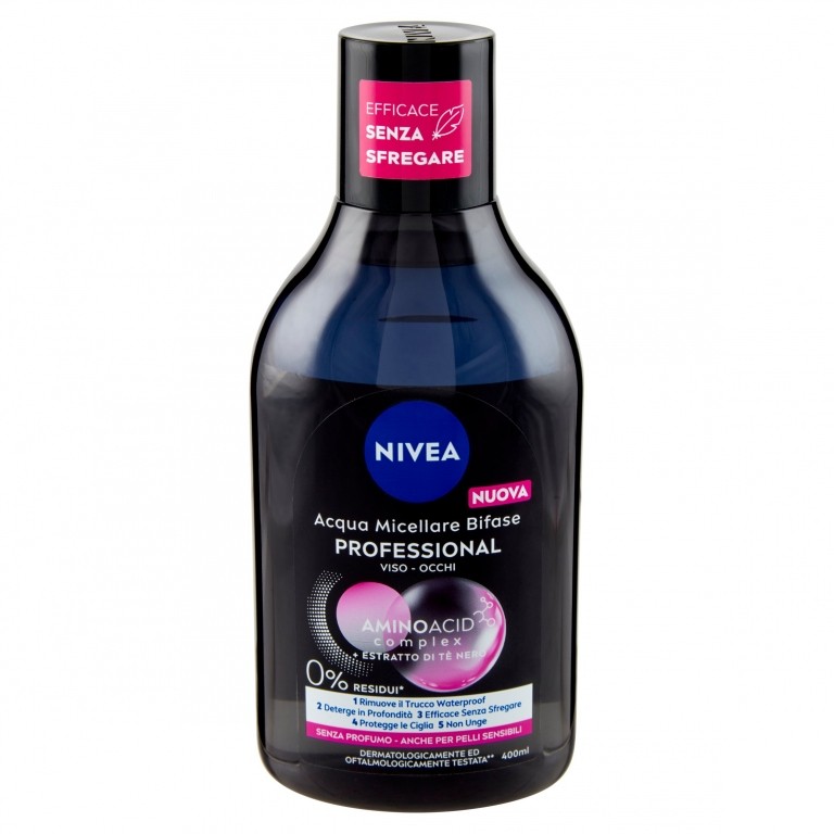 NIVEA MICELLAIR SKIN BREATHE PROFESSIONAL ACQUA MICELLARE BIFASE 400 ML