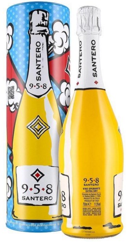 SPUMANTE SANTERO 958 POP ART CL.75