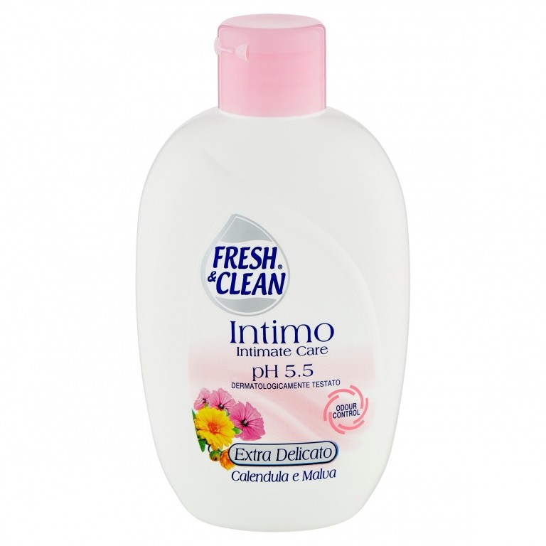 FRESH & CLEAN INTIMO PH 5.5 EXTRA DELICATO CALENDULA E MALVA 200 ML