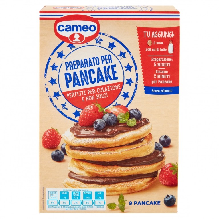 CAMEO PREPARATO PER PANCAKES 250 G