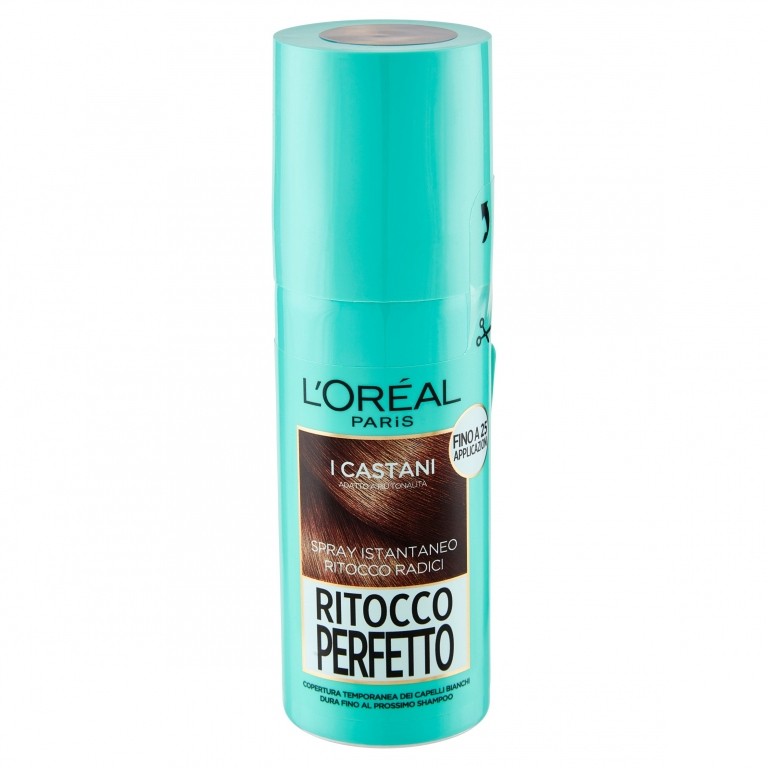 L'OREAL PARIS RITOCCO PERFETTO I CASTANI SPRAY ISTANTANEO RITOCCO RADICI 75 ML