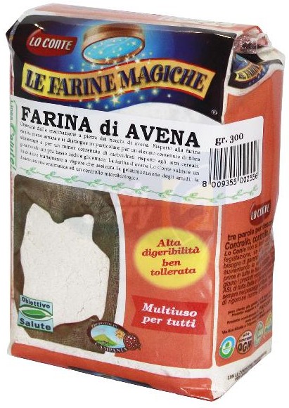 FARINA LO CONTE AVENA BIO GR.300