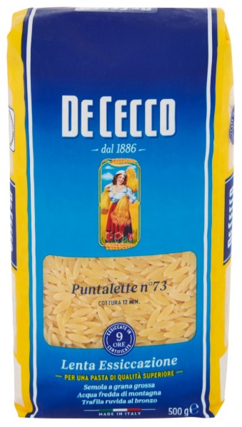 PASTINA DE CECCO N.73 PUNTALETTE G500             