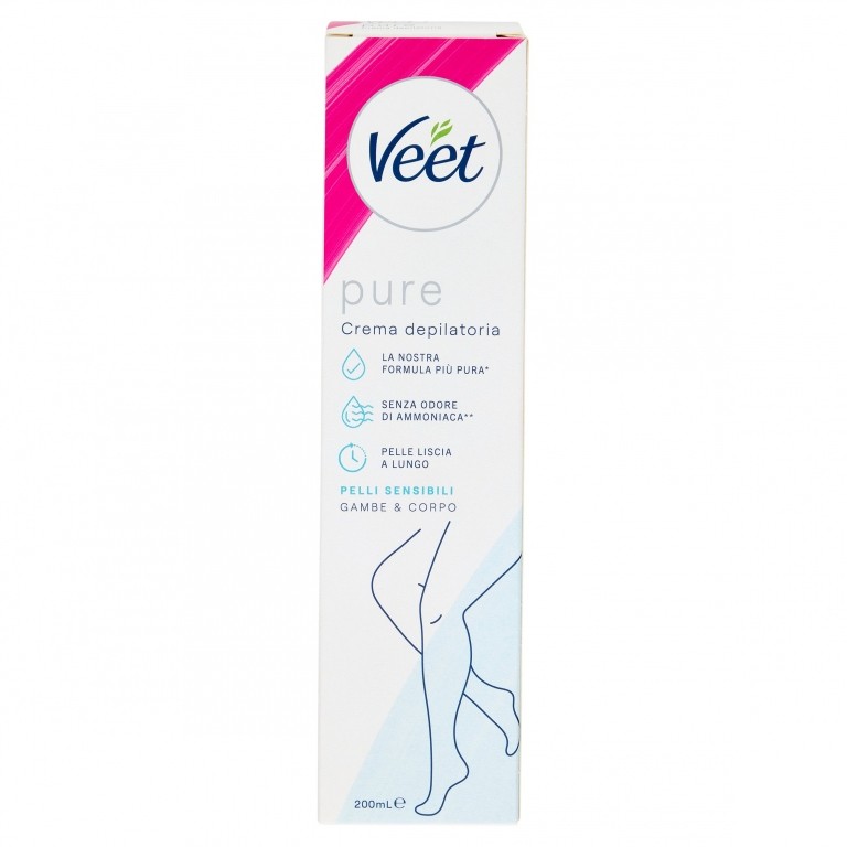 VEET CREMA DEPILATORIA SILK & FRESH TECHNOLOGY PELLI SENSIBILI 200 ML