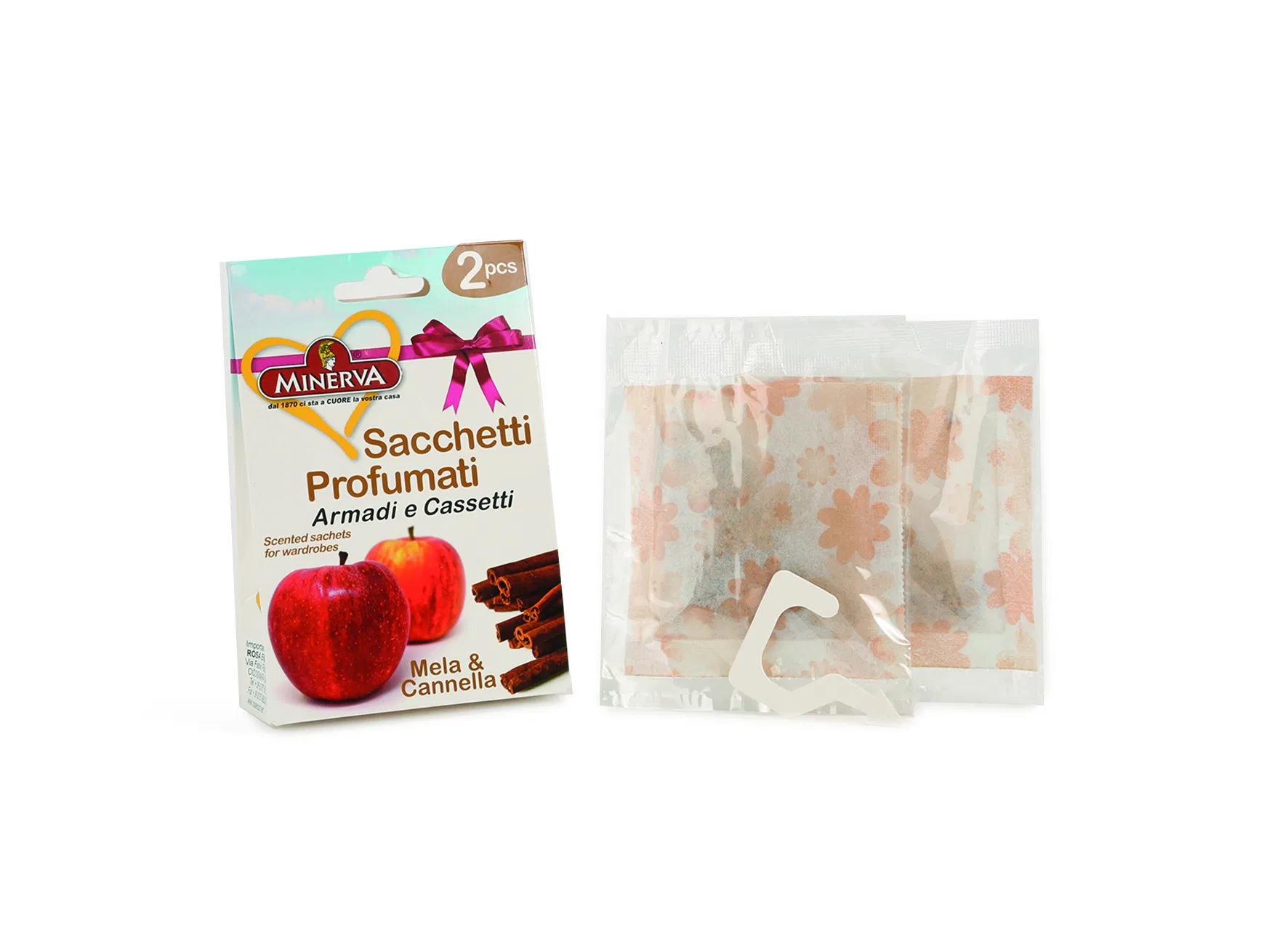 MINERVA SACCHETTI PROFUMATI PZ.2 MELA