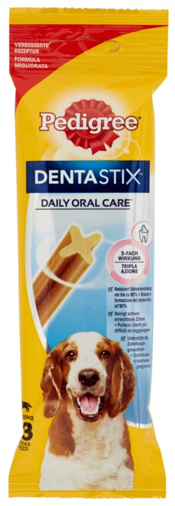 PEDIGREE DENTASTIX DAILY ORAL CARE* 10-25 KG 3 PEZZI 77 G