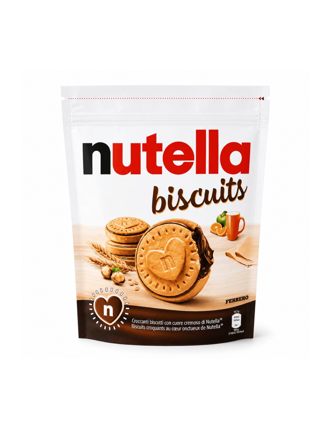FERRERO NUTELLA BISCUITS G304                     