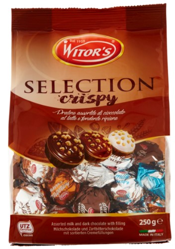 WITOR'S PRALINE CRISPY MIX GR.200 BS