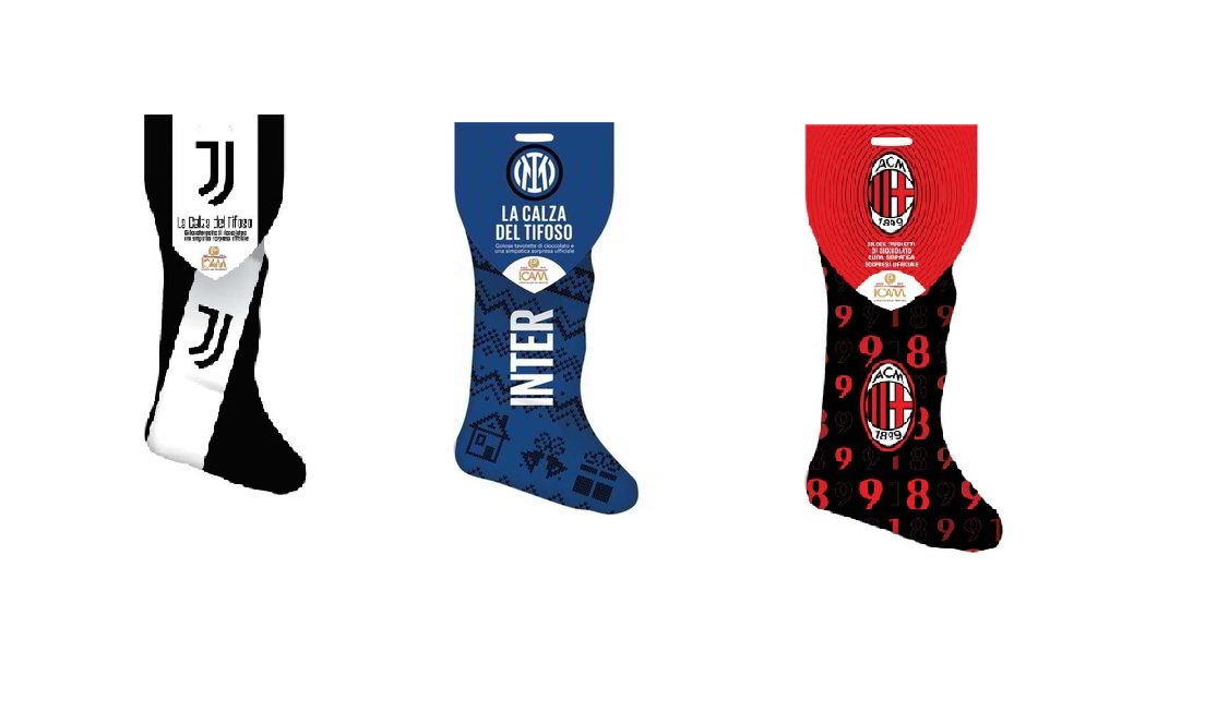 CALZA ICAM JUVE/INTER/MILAN GR.140 X9PZ