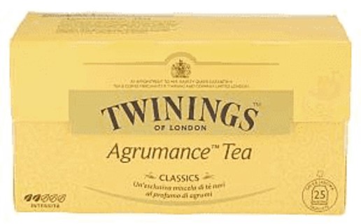 THE TWININGS GR.50X25BS AGRUMANCE