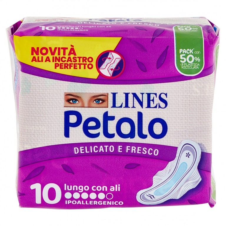 ASS.LINES PETALO BLU LUNGO ALI PZ.10
