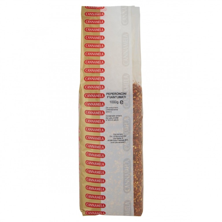 CANNAMELA PEPERONCINI FRANTUMATI 1000 G