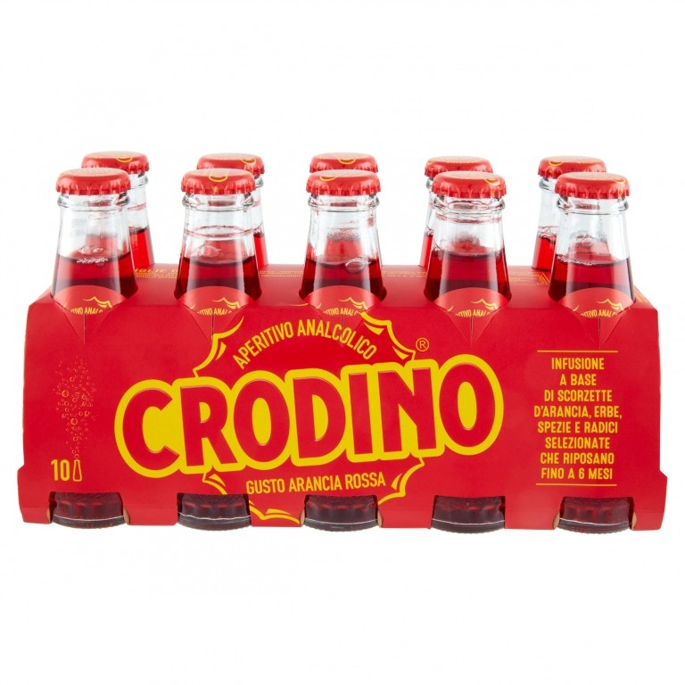 CRODINO GUSTO ARANCIA ROSSA 10 X 10 CL