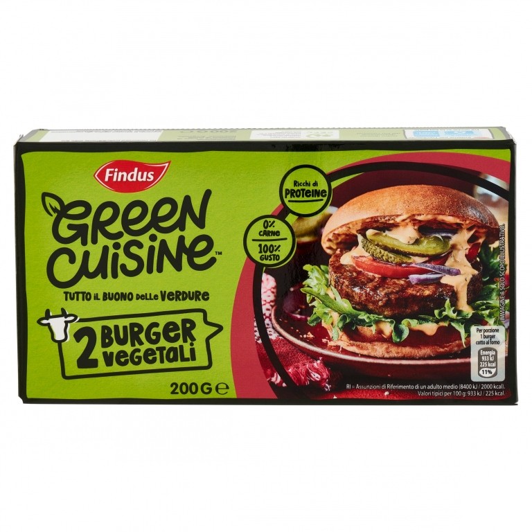 2 BURGER VEGETALI FINDUS G200