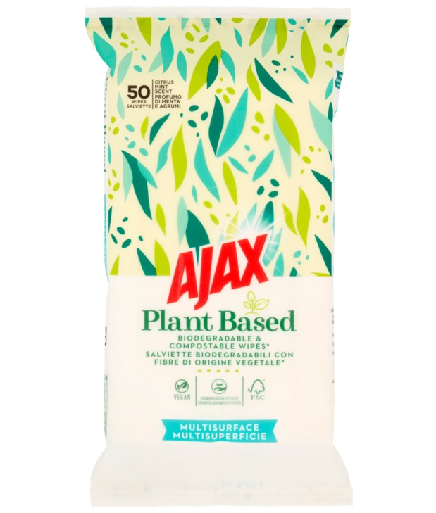 AIAX SALVIETTINE MULTISUPERFICI IGIENIZZANTI X50