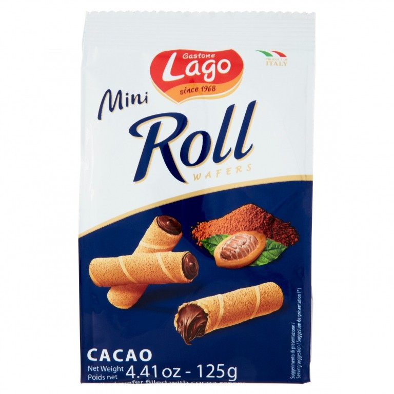 MINI ROLL LAGO CACAO GR.125