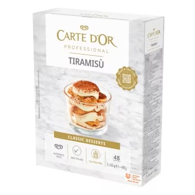 CARTE D'OR CREMA PER TIRAMISU GR.490              