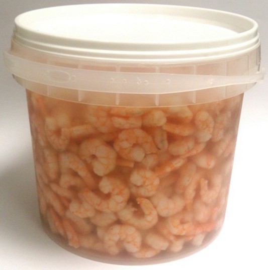 GAMBERI AL NATURALE BLUVER KG.1,4 SGOCCIOLATO     