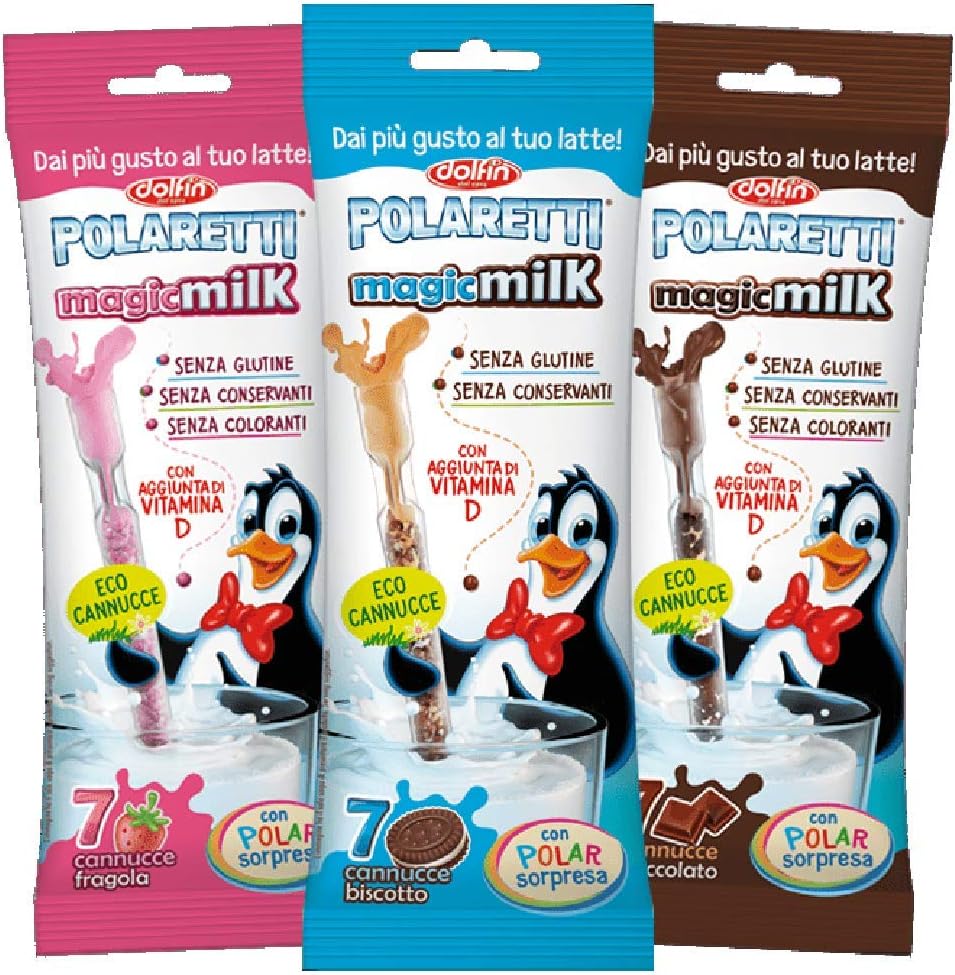 POLARETTI MAGICMILK CANNUCCE CIOCCOLATO 7 X 6,5 G